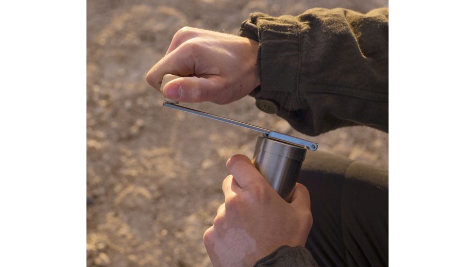 Snow Peak Field Barista Coffee Grinder, Steel, CS-116