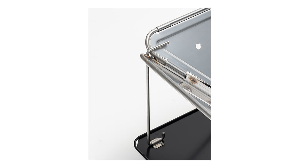 Snow Peak Fireplace Baseplate, XL, Black, ST-034BP