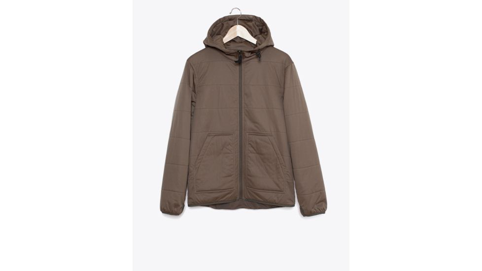 Snow Peak Flexible Insulated Hoodie - Men's -Olive-Small