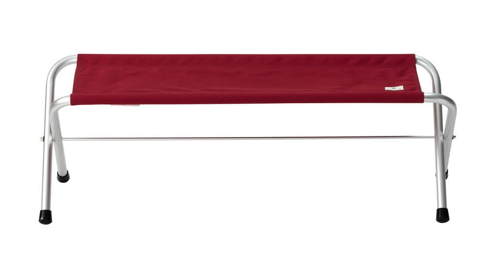Snow Peak Red Folding Bench, LV-071RD