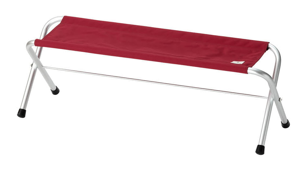 Snow Peak Folding Bench, Red, One Size, LV-071RD