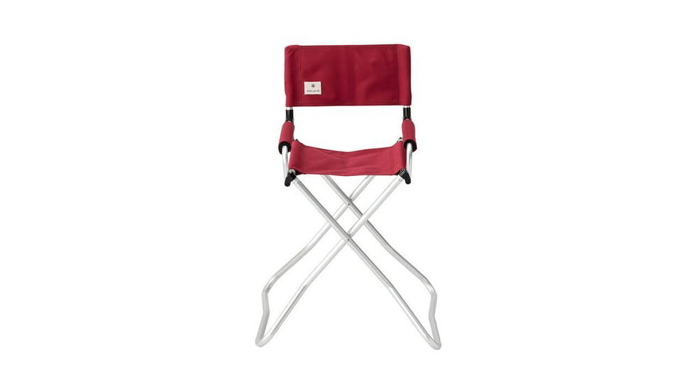 Snow Peak Folding Kids Chair, Red, LV-073KRD