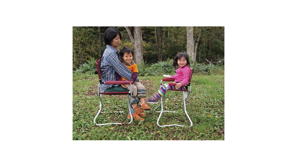 Snow Peak Folding Kid's Chair, Red, One Size, LV-073KRD