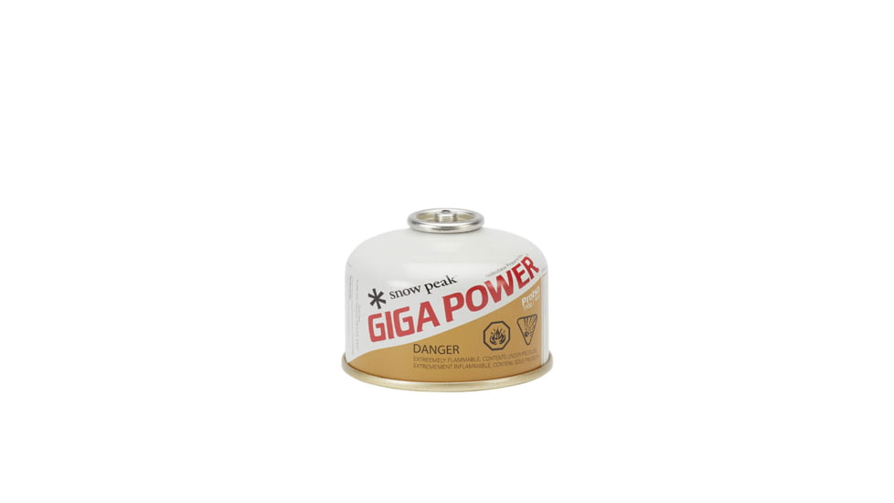 Snow Peak GigaPower Fuel 110 ProISO IsoButane and Propane Fuel, Gold, One Size, GP-110G-US