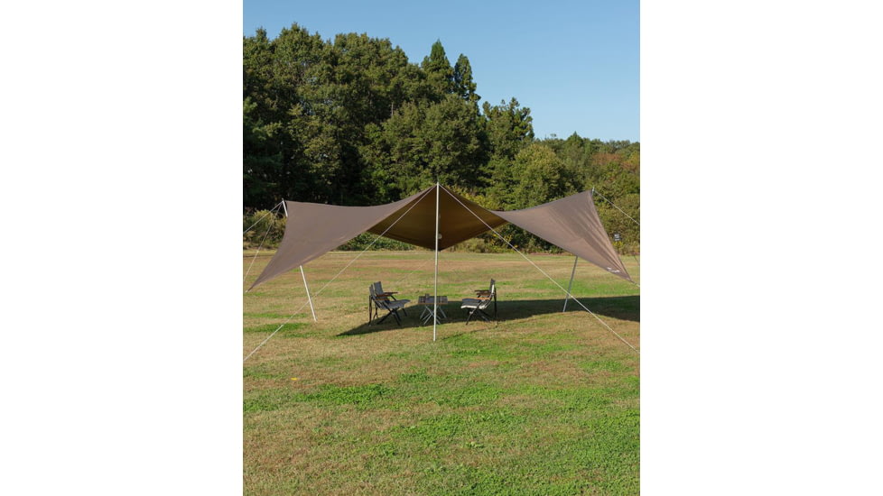 Snow Peak HD Tarp Shield Mawe, Brown, TP-511