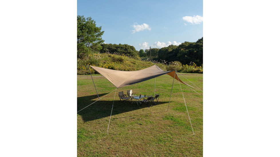 Snow Peak HD Tarp Shield Mawe, Brown, TP-511
