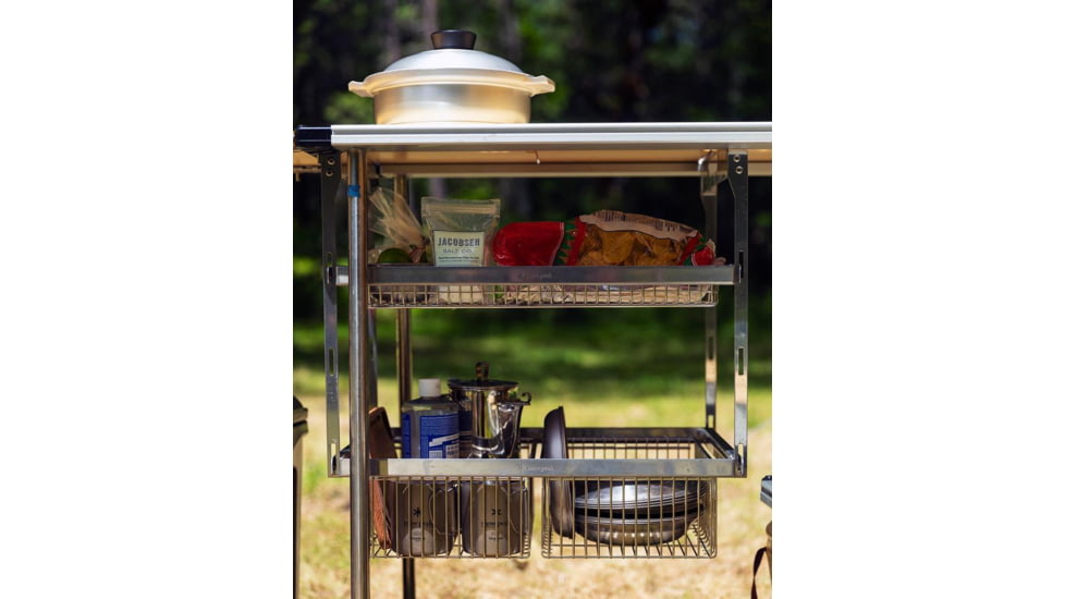 Snow Peak IGT Hanging Rack, 2 Shelf Set, Steel, CK-220