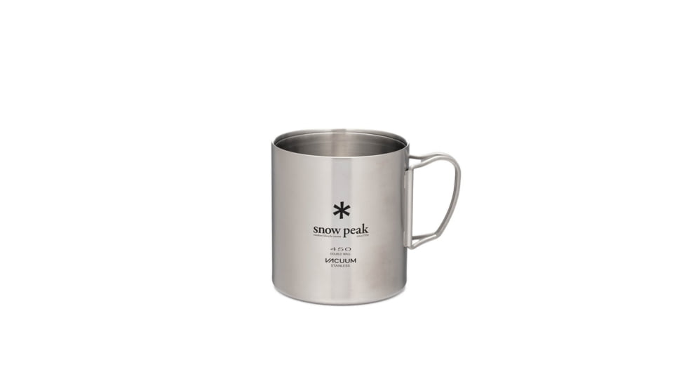 Snow Peak Insulated Stainless Steel Mug, 450ml, MG-214