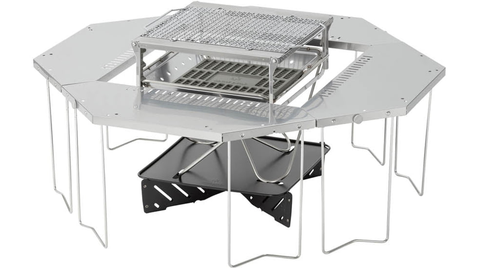 Snow Peak Jikaro Fire Ring Table, ST-050