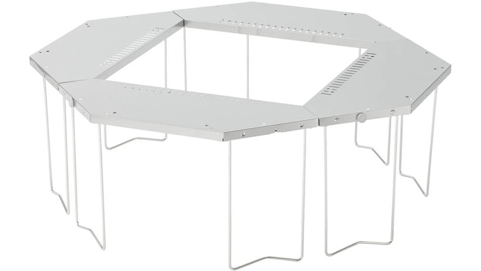 Snow Peak Jikaro Fire Ring Table, One Size, ST-050