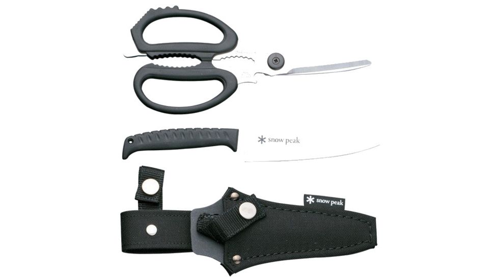 Snow Peak Kitchen Scissors Set, One Size, GK-100