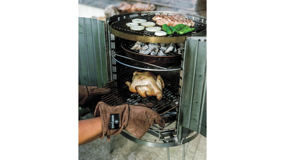 Snow Peak Kojin Grill Insert, Stainless Steel, ST-091-2