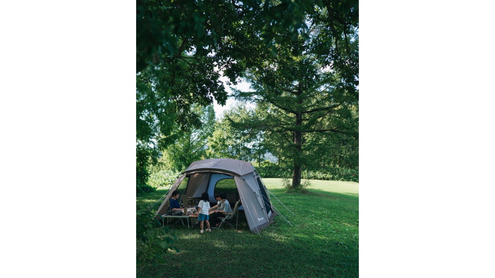 Snow Peak Land Nest Shelter, 20.3x11.8x6.9 FT, Tan, TP-259