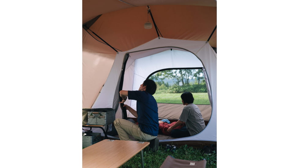 Snow Peak Land Nest Shelter, 20.3x11.8x6.9 FT, Tan, TP-259