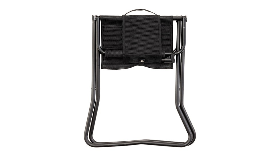 Snow Peak Mesh Folding Chair, Black, LV-077M-BK