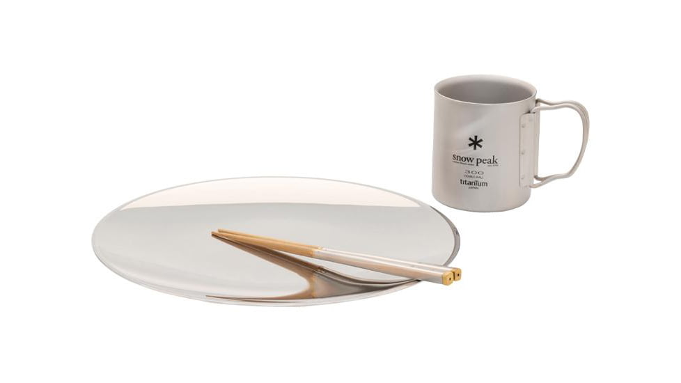 Snow Peak Mirror Plate, Stainless Steel, TW-111