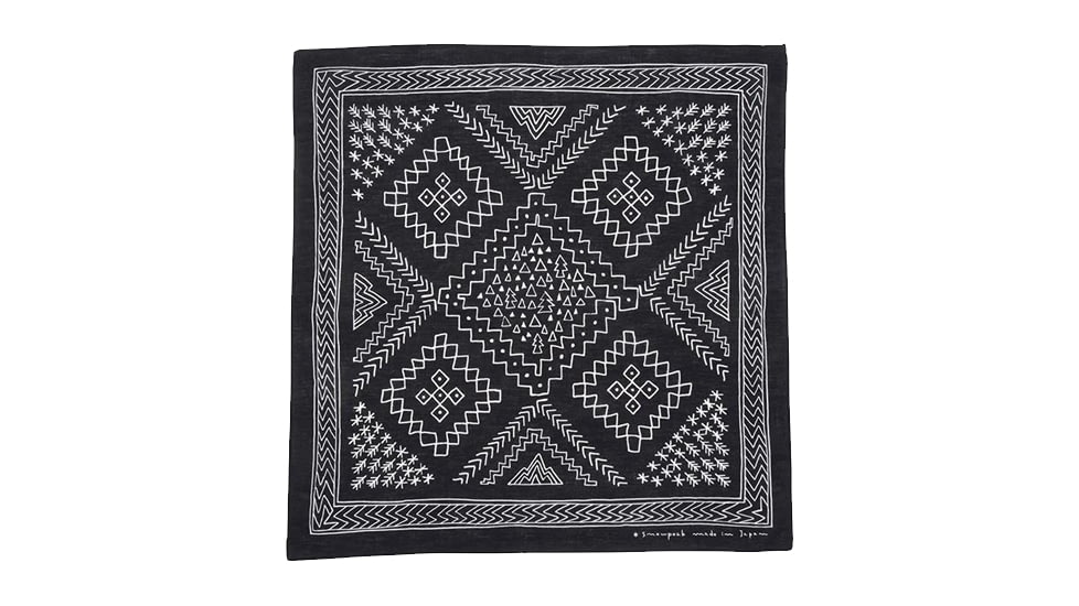 Snow Peak noasobi Bandana, Black, UG-219BK