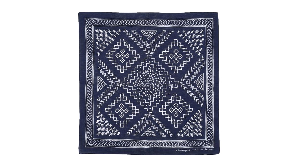 Snow Peak noasobi Bandana, Navy, UG-219NV