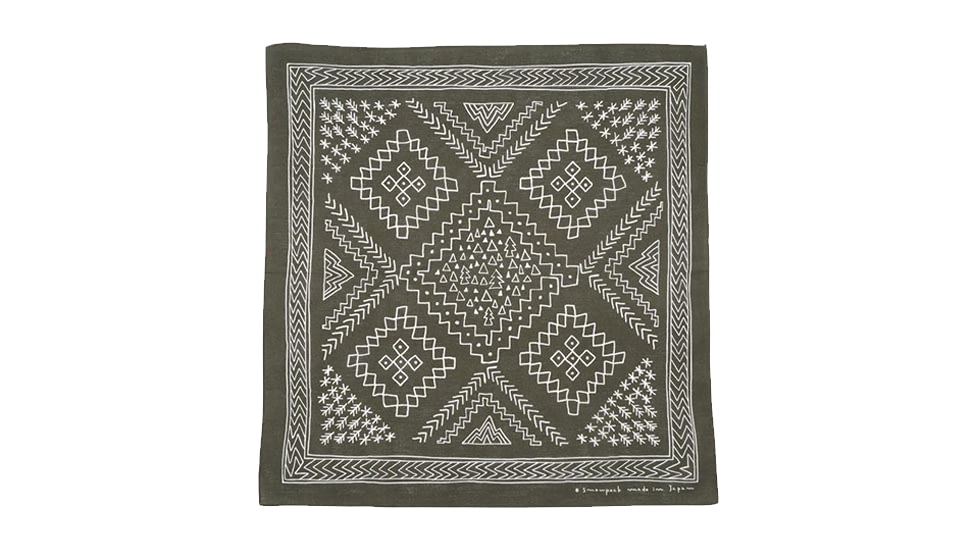 Snow Peak noasobi Bandana, Olive, UG-219OL