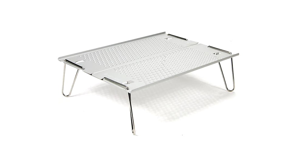 Snow Peak Ozen Solo Table, One Size, SLV-171