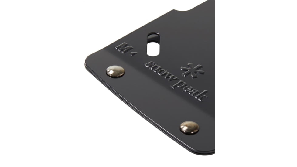 Snow Peak Base Plate Stand L/M, Black, ST-032BS