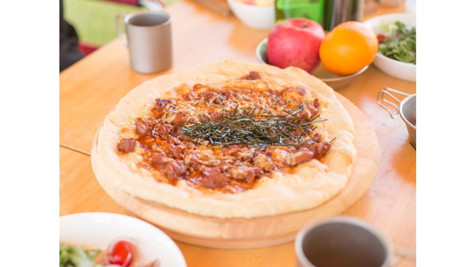 Snow Peak Party Platter Set, Stainless, One Size, CS-330R