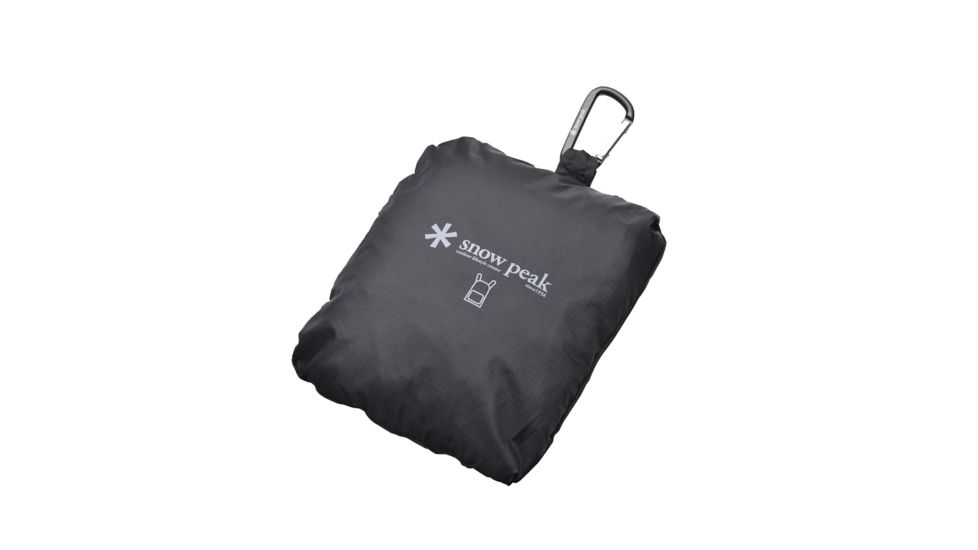 Snow Peak Pocketable Daypack, Black, UG-62200BK