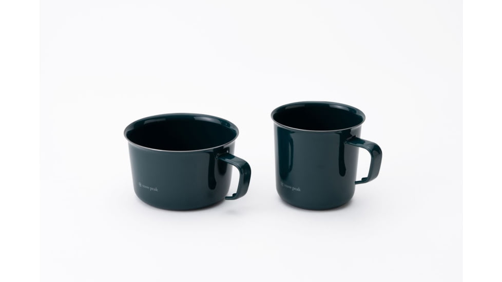 Snow Peak 400ml Enamel Wide Mug