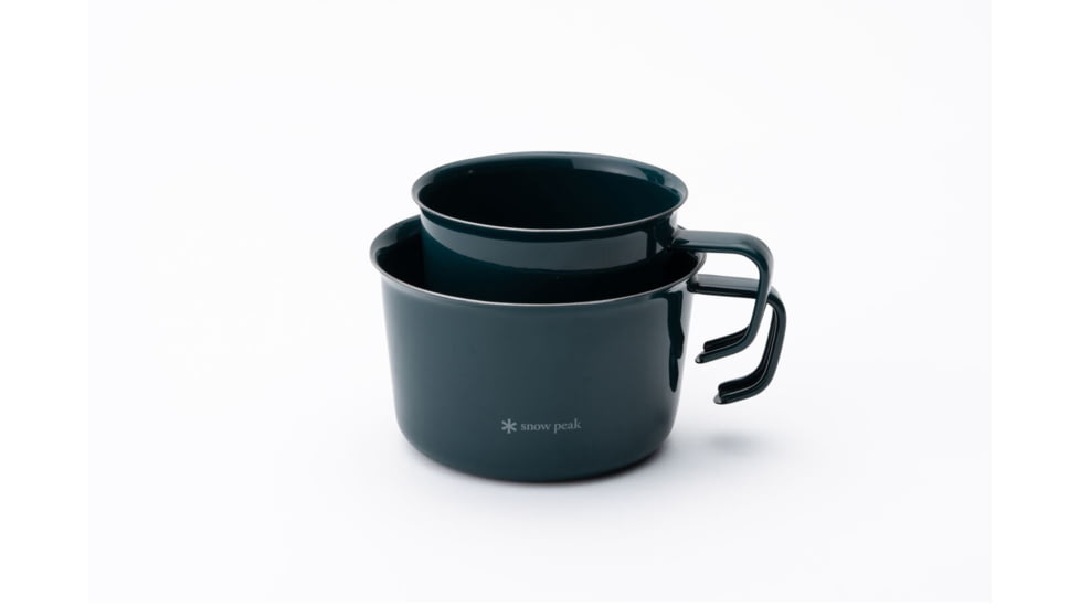 Snow Peak 400ml Enamel Wide Mug