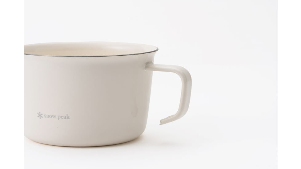 Snow Peak 400ml Enamel Wide Mug