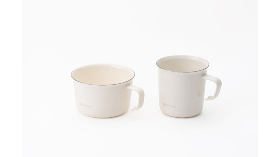 Snow Peak 400ml Enamel Wide Mug