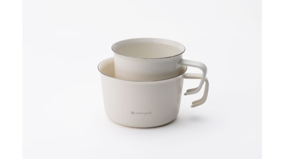 Snow Peak 400ml Enamel Wide Mug