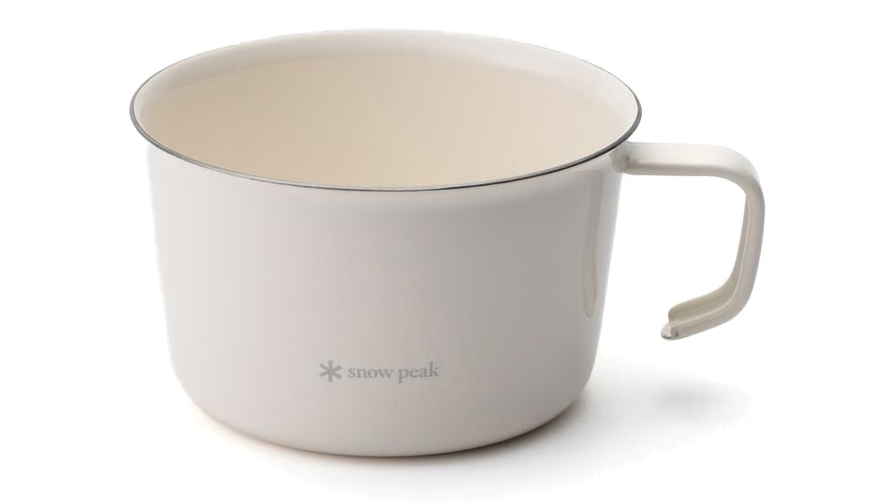 Snow Peak 400ml Enamel Wide Mug