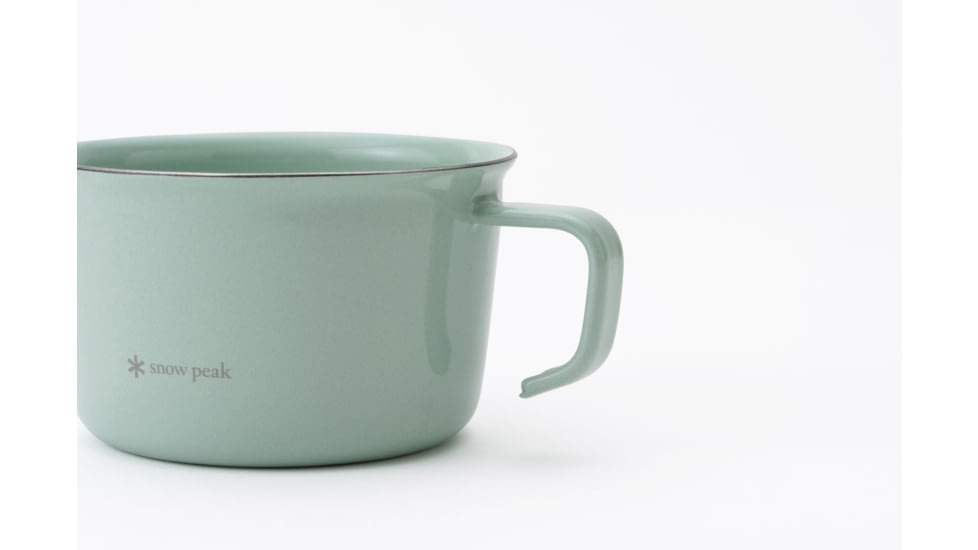 Snow Peak 400ml Enamel Wide Mug