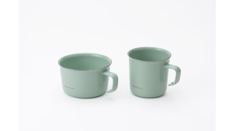 Snow Peak 400ml Enamel Wide Mug