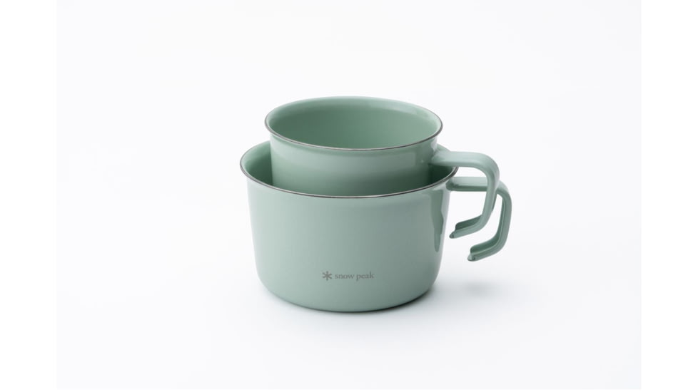 Snow Peak 400ml Enamel Wide Mug
