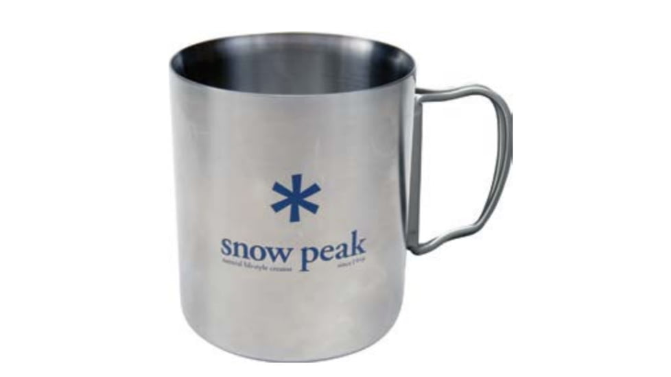 Snow Peak Stainless Steel Double Wall 450 Mug