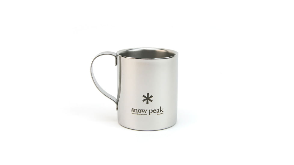 Snow Peak Stainless Steel Double Wall Mug 330 (MG-113R)