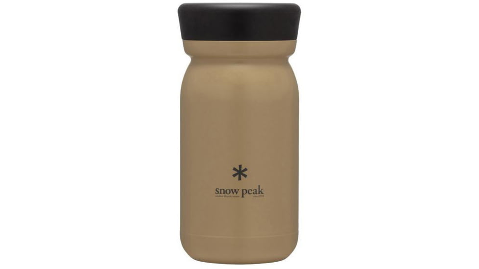 Snow Peak Stainless Vacuum Bottle MILK 350, Sand, TW-351-SN