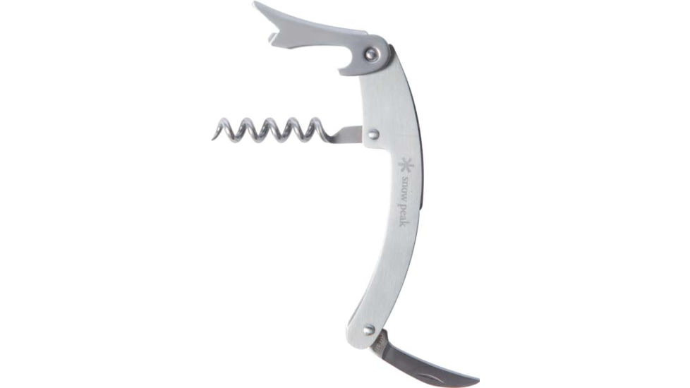 Snow Peak Stainless Wine Tool, Stainless Steel, CS-037