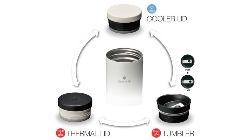 Snow Peak Kanpai Bottle, Dark Silver, 500ml, TW-071R-DS