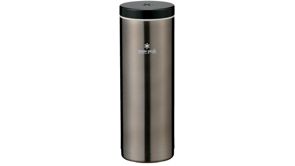 Snow Peak System Bottle, 500 ml, Dark Silver, TW-071R-DS