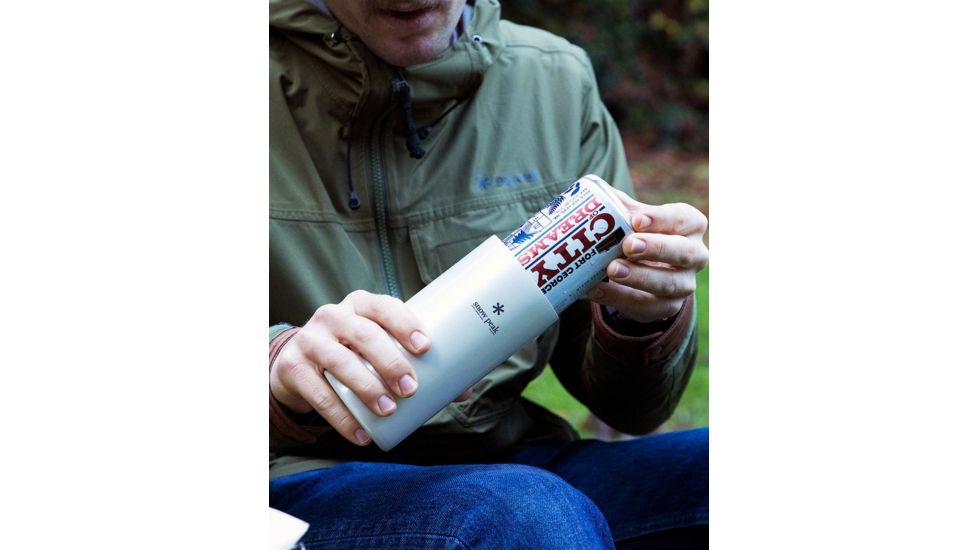 Snow Peak System Bottle, 350 ml, Pearl White, TW-070R-PW