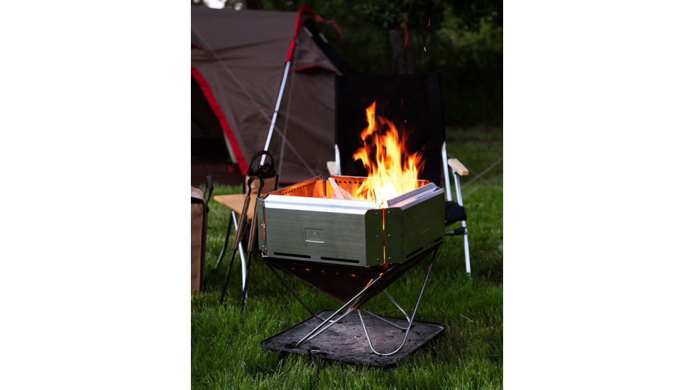 Snow Peak Takibi Floga Wall, Stainless Steel, ST-032FW