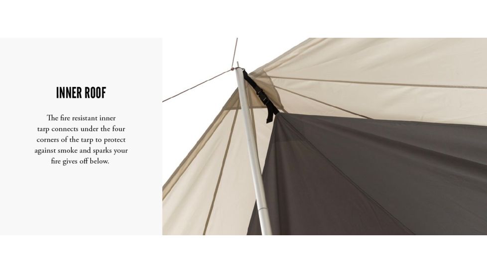 Snow Peak Takibi Tarp Octa Tent, One Size, TP-430