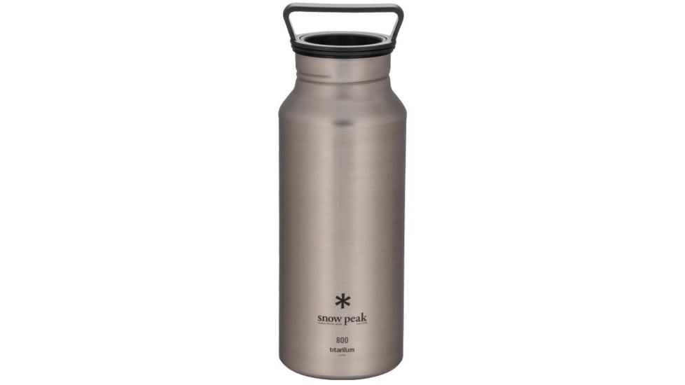 Snow Peak Titanium Aurora 800ml Bottle, Titanium, TW-800