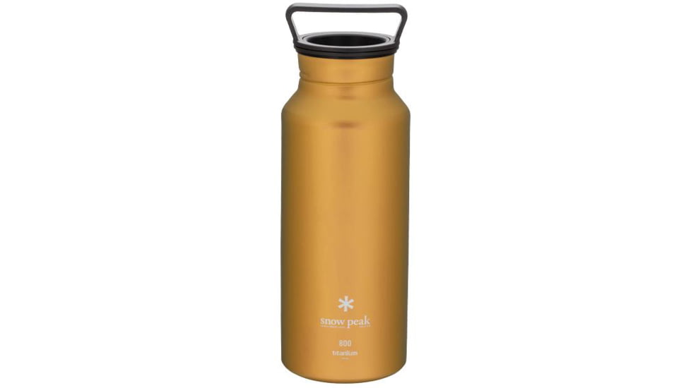 Snow Peak Titanium Aurora 800ml Bottle, Yellow, TW-800-YL
