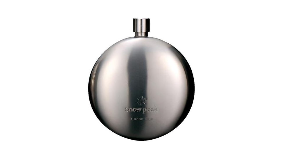 Snow Peak Titanium Flask - Curved