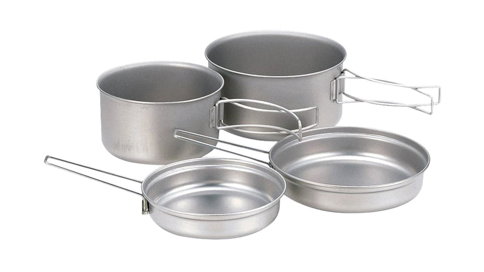 Snow Peak Titanium Multi-Compact Cookset, One Size, SCS-020T