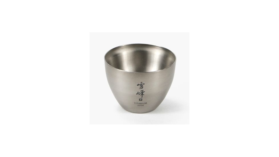 Snow Peak Titanium Sake Cup, One Size, TW-020